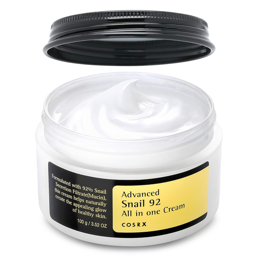 COSRX Snail Mucin 92% Moisturizer - Crema Hidratante Reparadora